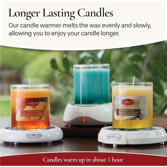 Candle Warmers Original Candle Warmer Plate Electric Candle Wax Melter - Picture 5 of 8